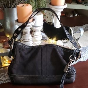 Authentic Black Coach Bag